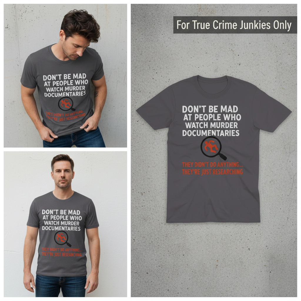 Just Researching Murder T-Shirt_3_panel