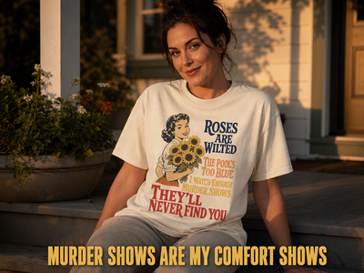 Poetic Murder Show T-Shirt_ls_golden