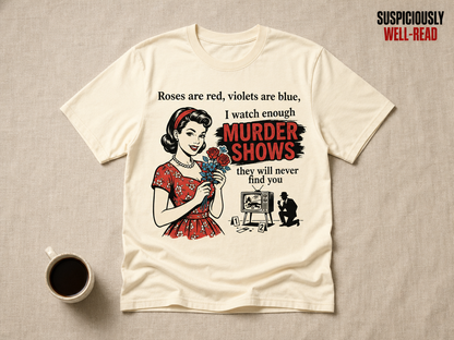 Murder Shows & Roses T-Shirt_min_flat
