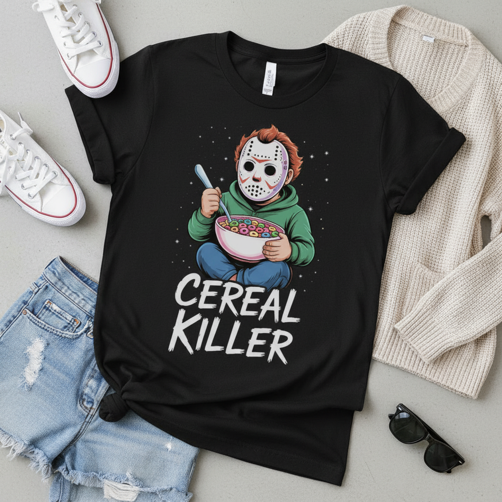Cereal Killer T-Shirt_pairing