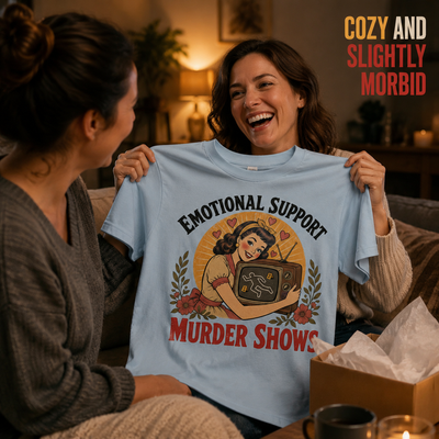 Emotional Support Murder Show T-Shirt_group_gift