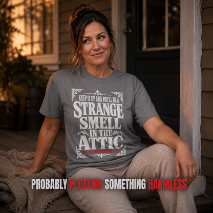 98 Degree Attic Smell T-Shirt_ls_golden