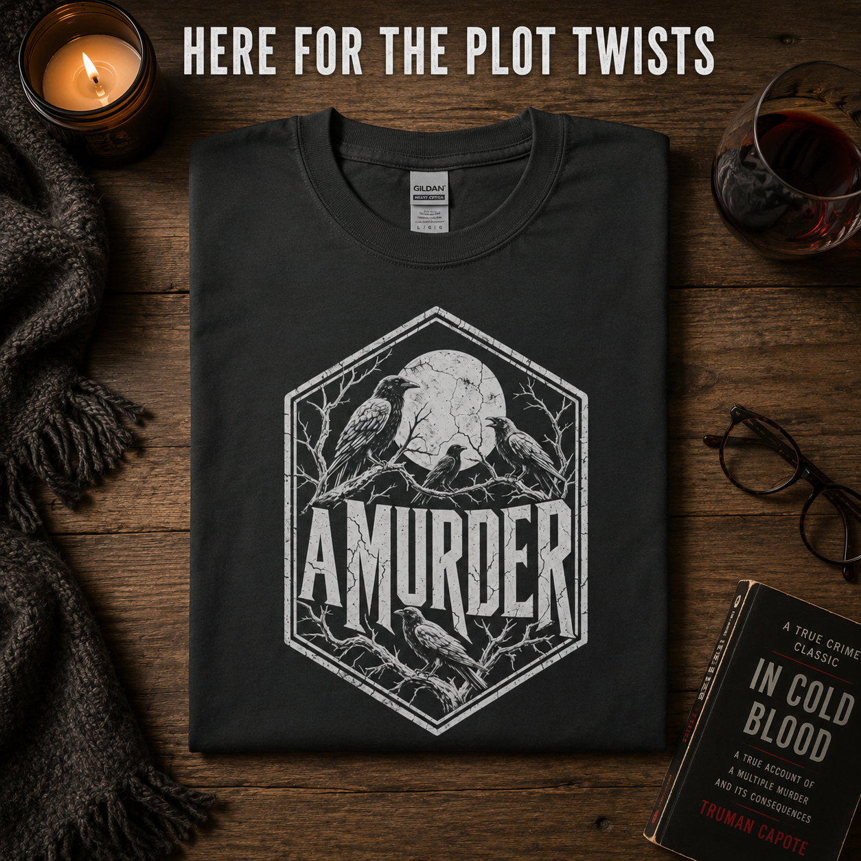 A Murder T-Shirt_folded_flatlay