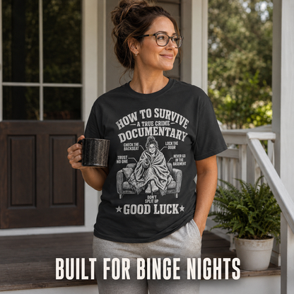 How To Survive Murder Doc T-Shirt_active_outdoor