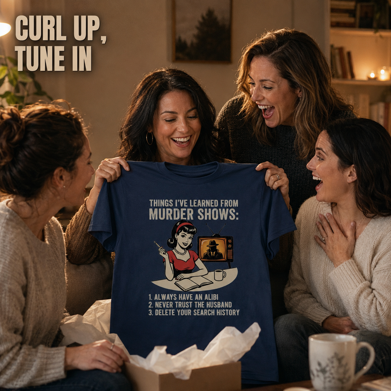 Murder Show Life Lessons T-Shirt_group_gift