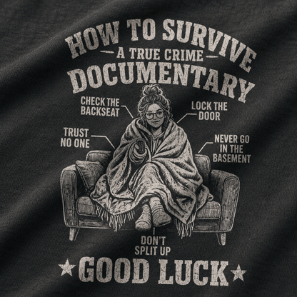 How To Survive Murder Doc T-Shirt_macro_detail