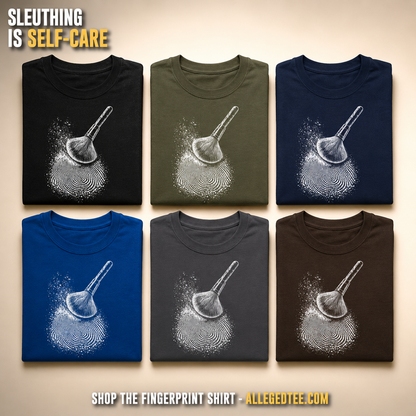 Fingerprint Clue T-Shirt_6color_grid