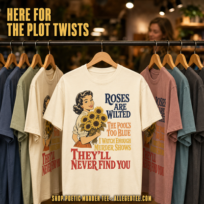 Poetic Murder Show T-Shirt_boutique_rack