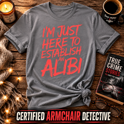 Establish an Alibi T-Shirt_style_flat