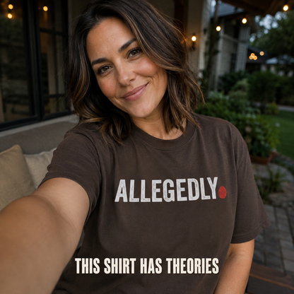 Allegedly Fingerprint T-Shirt_ugc_outdoor