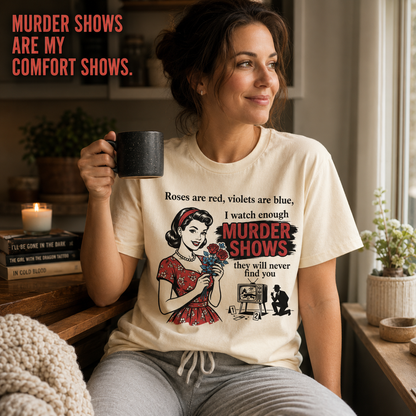 Murder Shows & Roses T-Shirt_ls_indoor