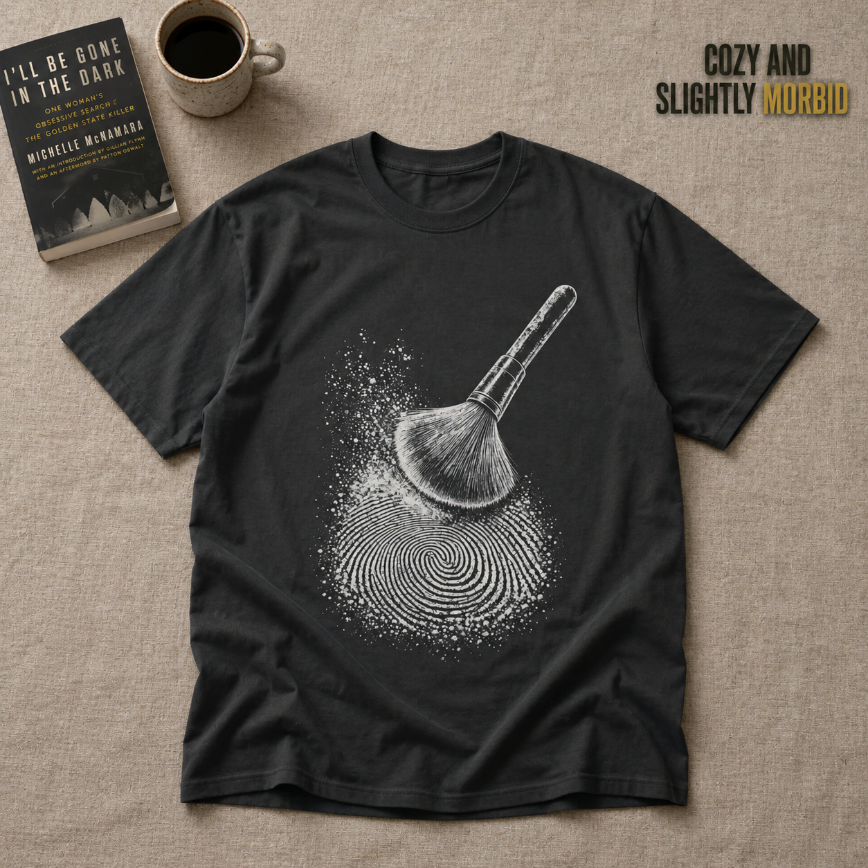 Fingerprint Clue T-Shirt_min_flat