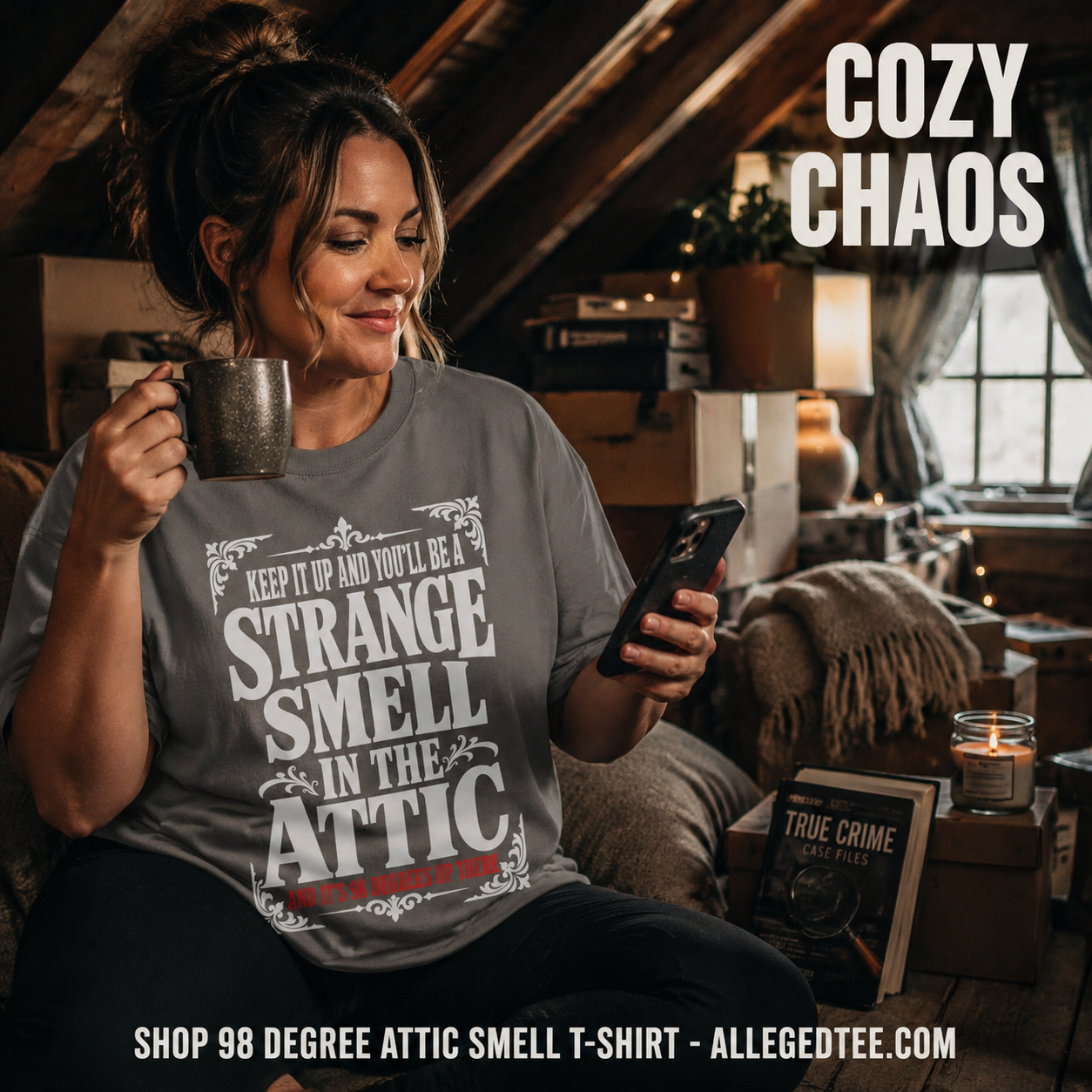 98 Degree Attic Smell T-Shirt_contextual