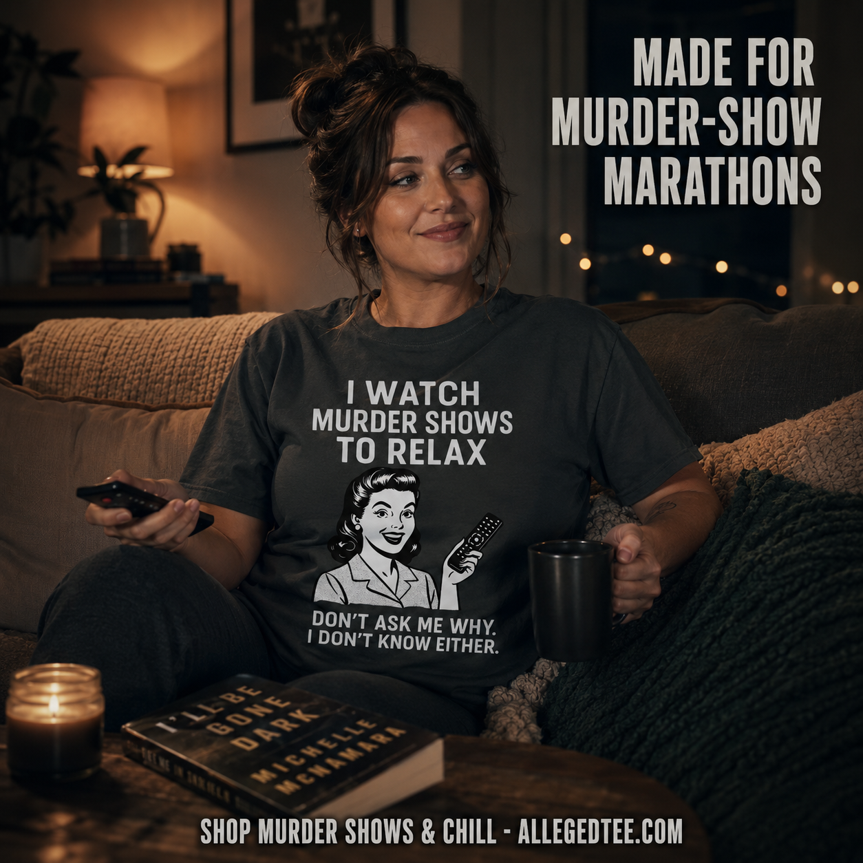 Murder Shows & Chill T-Shirt_contextual