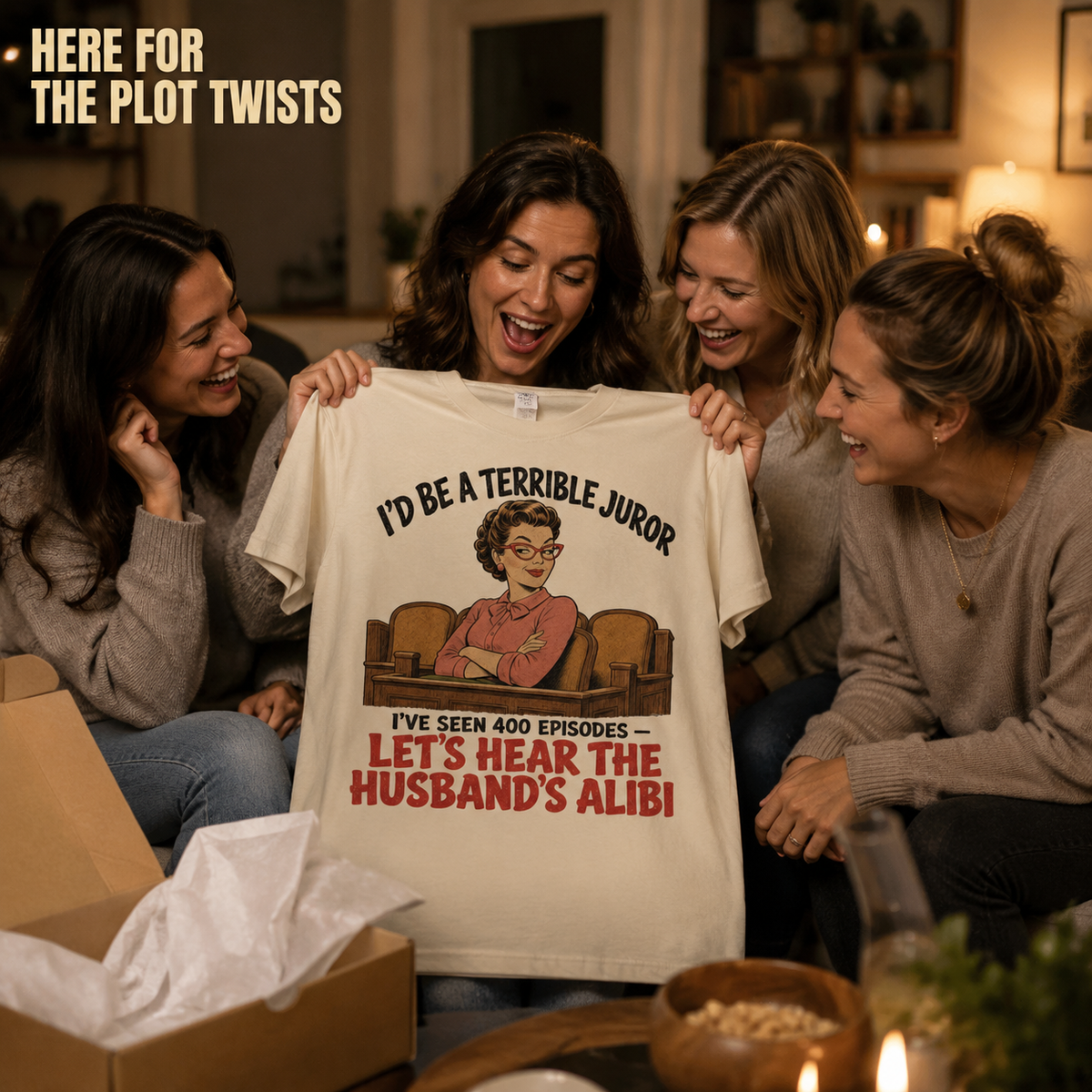Terrible Juror T-Shirt_group_gift
