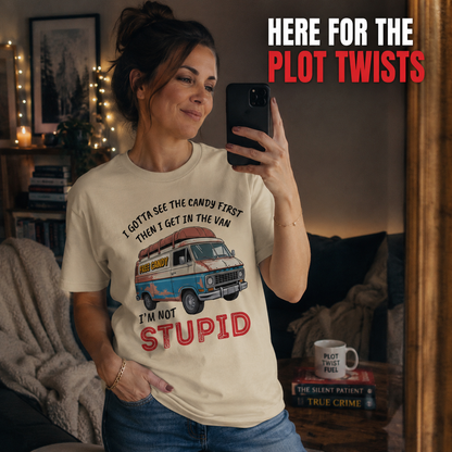 Not Stupid Candy Van T-Shirt_ugc_mirror
