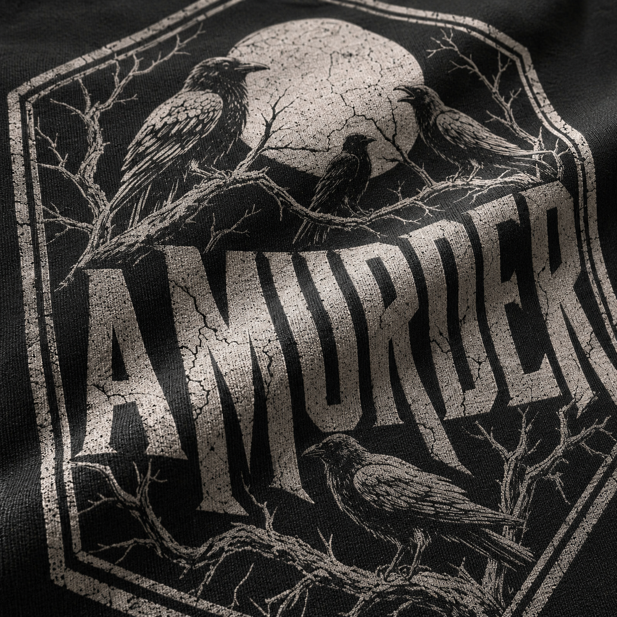 A Murder T-Shirt_macro_detail