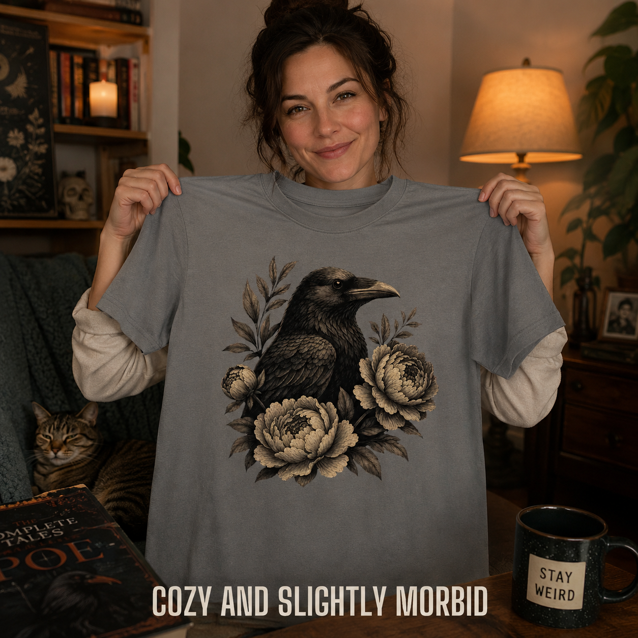 Mystic Raven T-Shirt_ugc_holdup