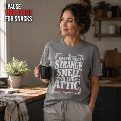 98 Degree Attic Smell T-Shirt_ls_indoor
