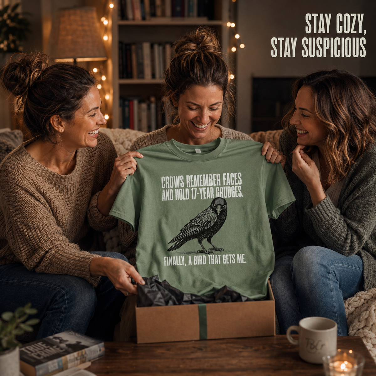 Crow Gets Me T-Shirt_group_gift