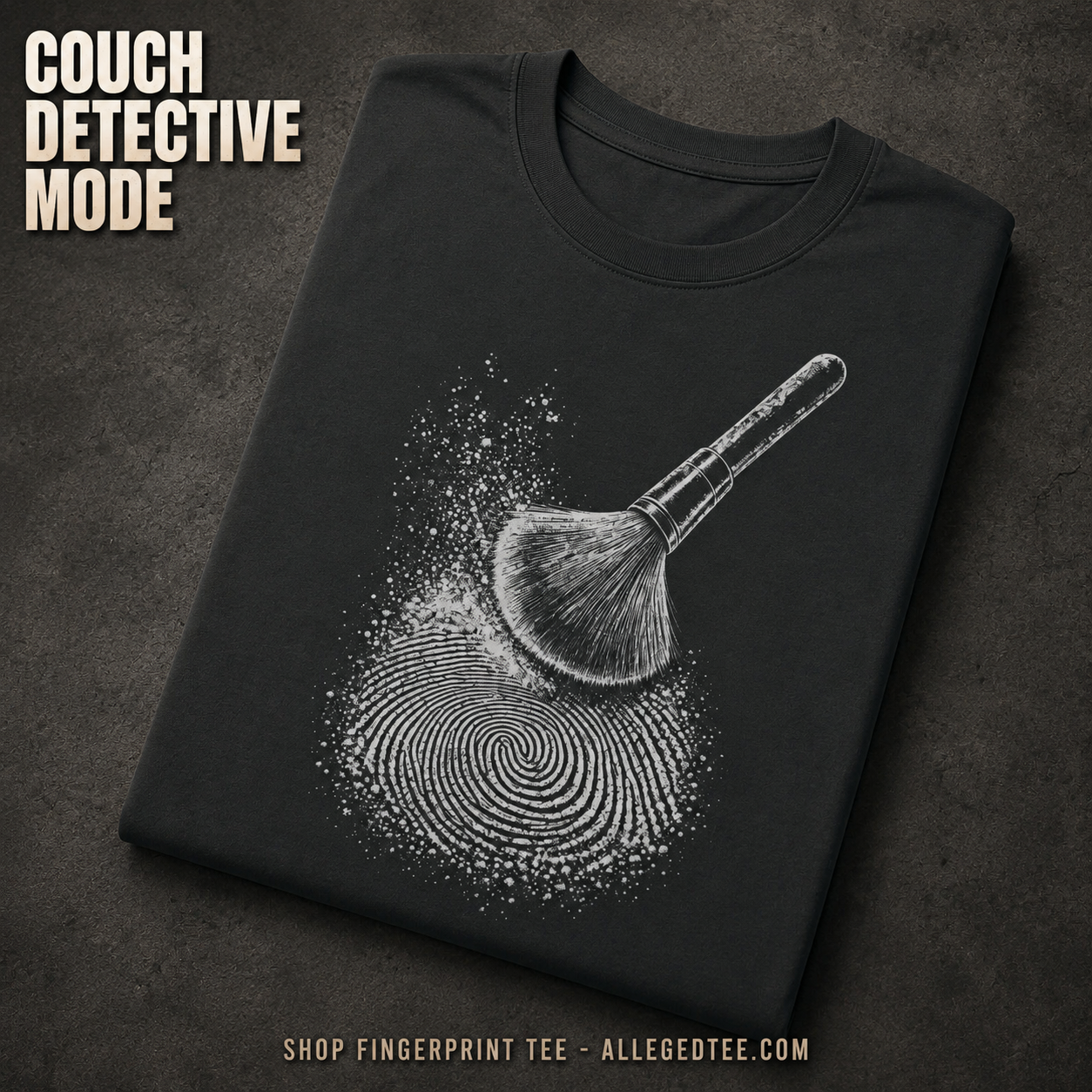 Fingerprint Clue T-Shirt_fold_tilt
