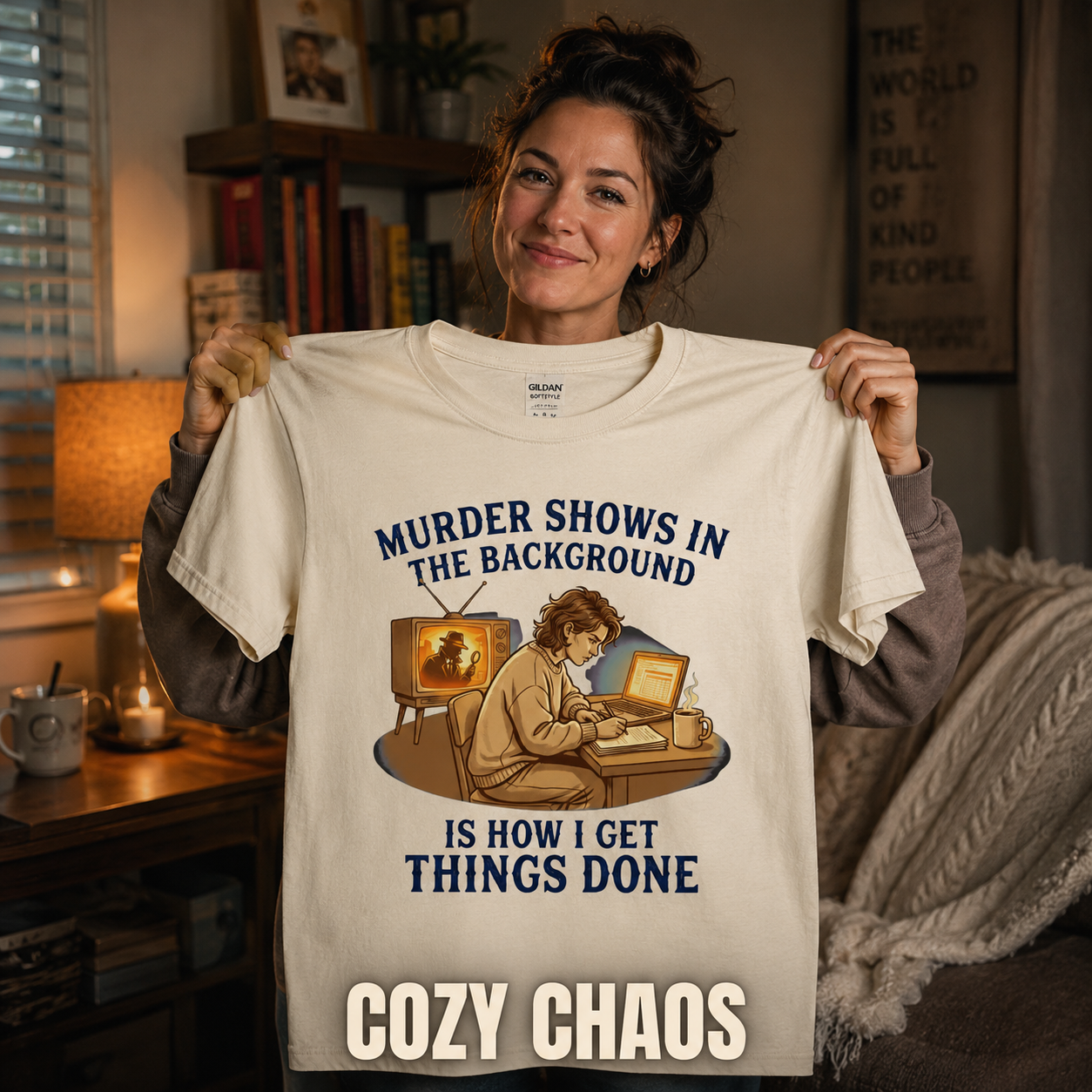 Murder Shows Productivity Boost T-Shirt_ugc_holdup