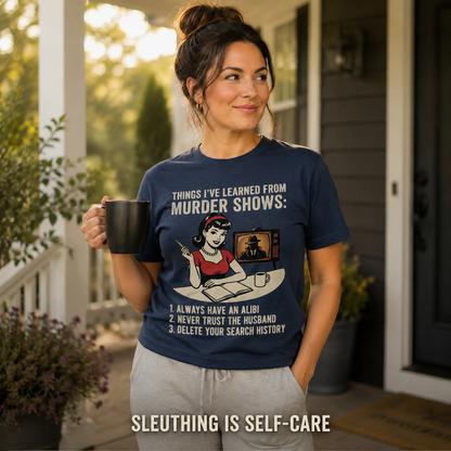Murder Show Life Lessons T-Shirt_active_outdoor