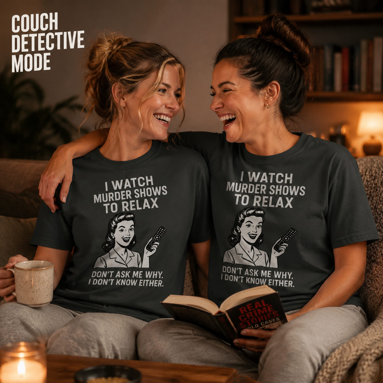 Murder Shows & Chill T-Shirt_group_shot