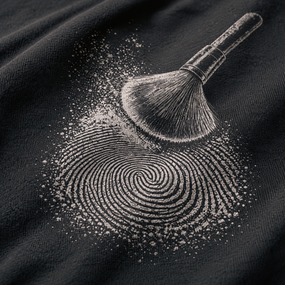 Fingerprint Clue T-Shirt_macro_detail