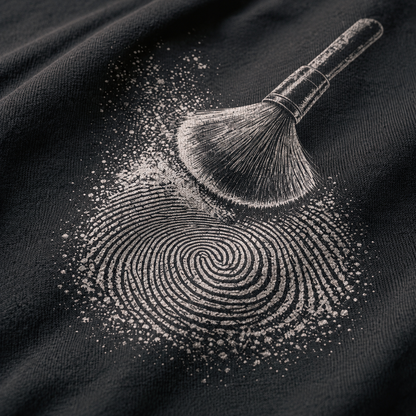 Fingerprint Clue T-Shirt_macro_detail