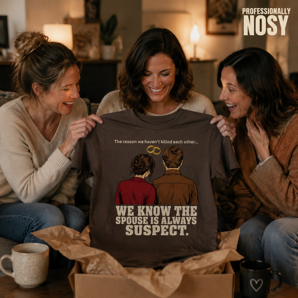 Spouse Suspect T-Shirt_group_gift