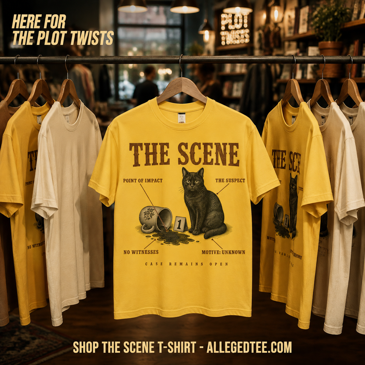 The Scene T-Shirt_boutique_rack
