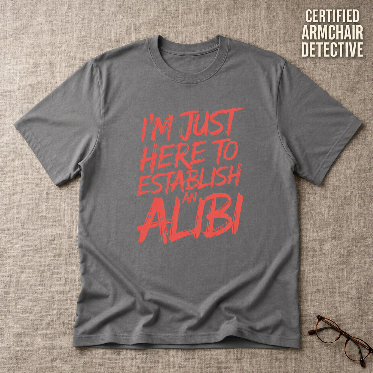 Establish an Alibi T-Shirt_min_flat
