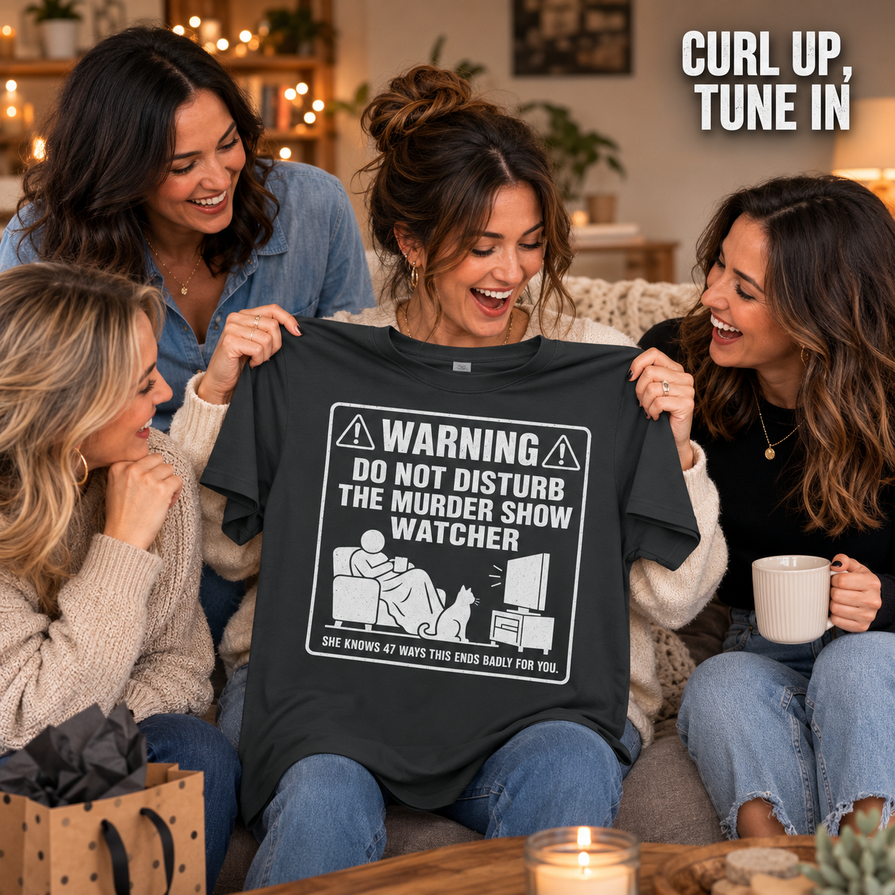 DND Murder Show Watcher T-Shirt_group_gift