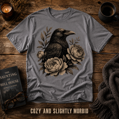 Mystic Raven T-Shirt_style_flat
