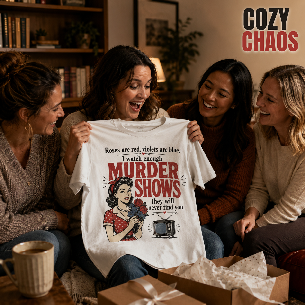 Murder Show Poem T-Shirt_group_gift