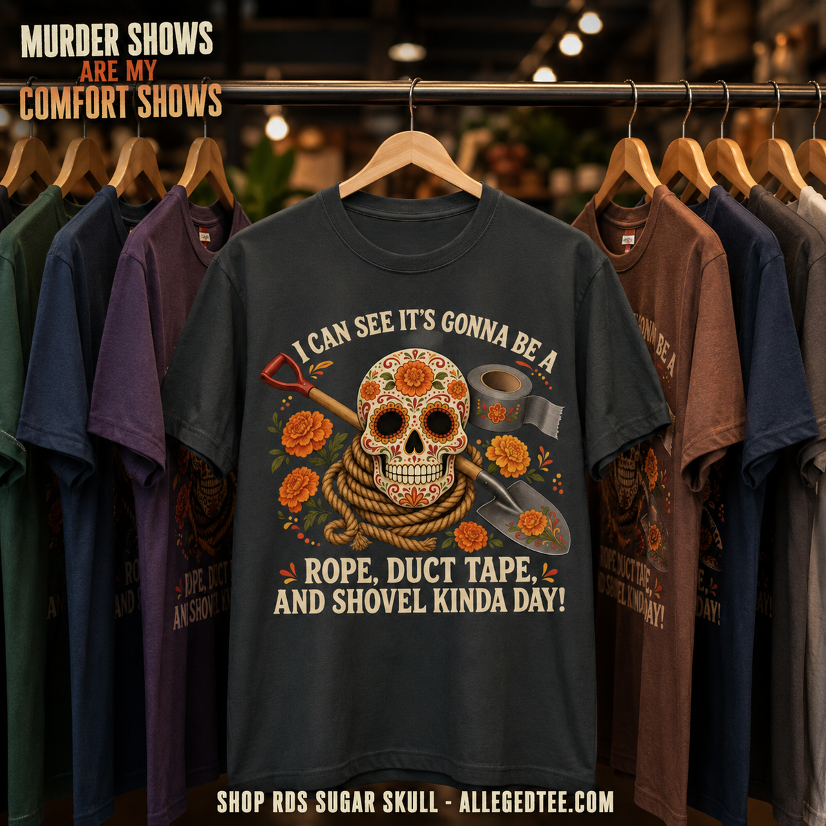 RDS Sugar Skull T-Shirt_boutique_rack