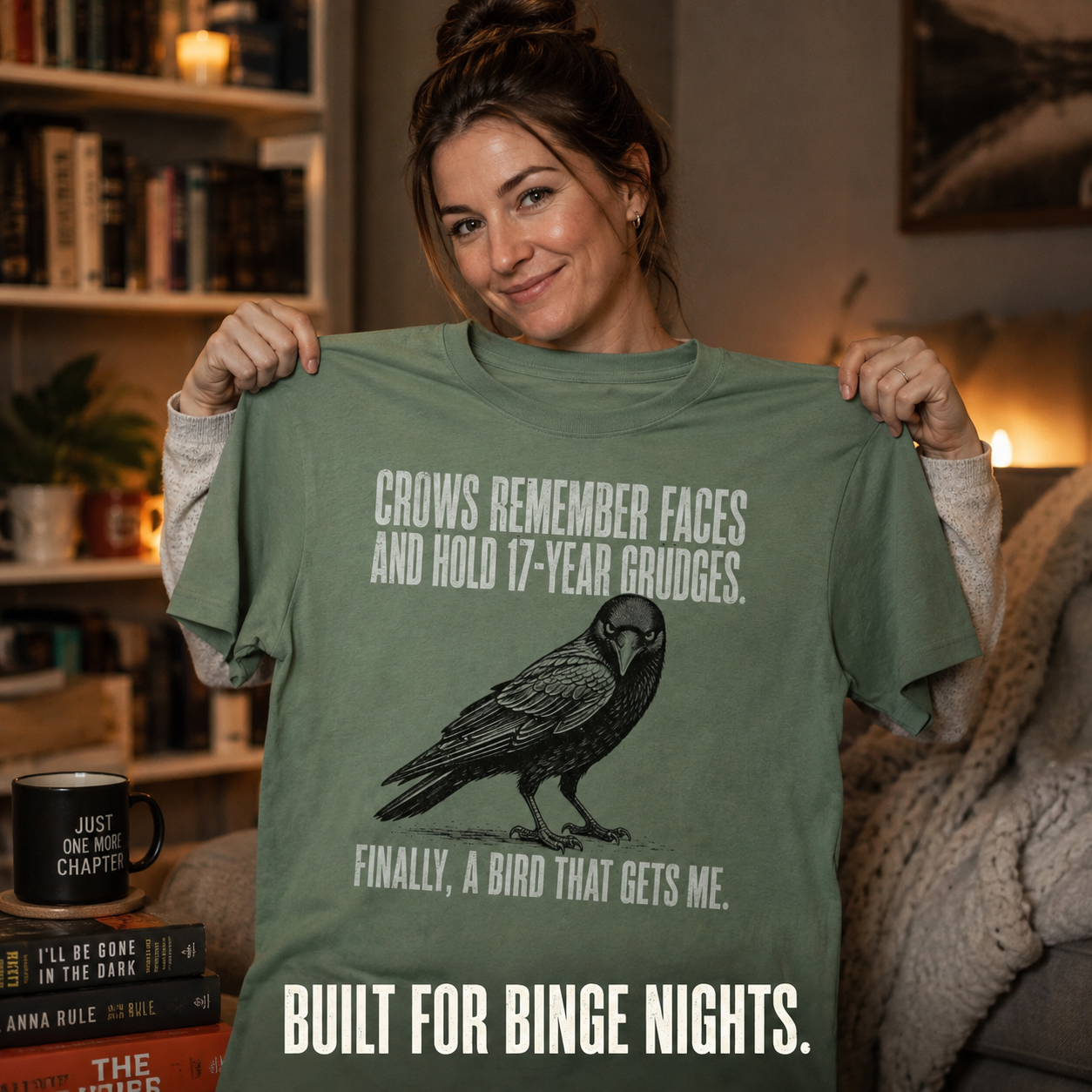 Crow Gets Me T-Shirt_ugc_holdup
