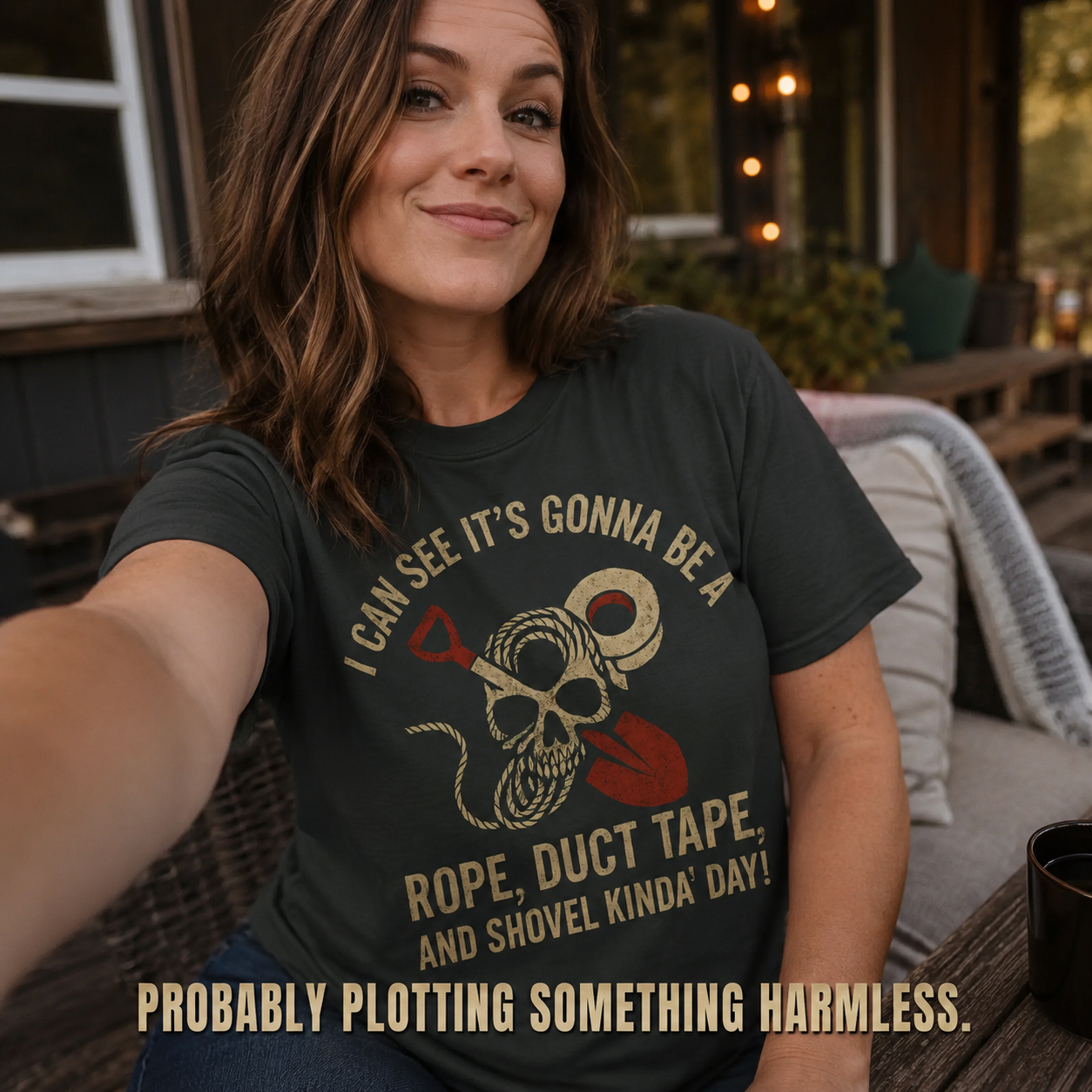 Rope, Duct Tape & Shovel T-Shirt_ugc_outdoor