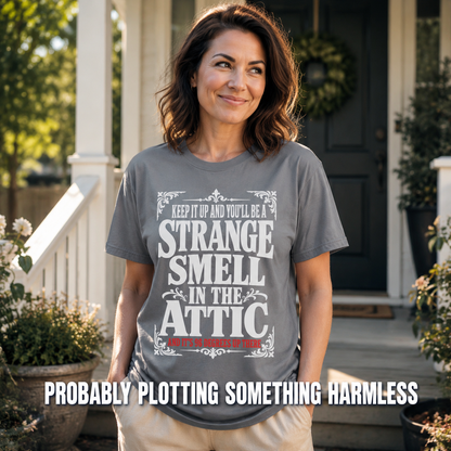 98 Degree Attic Smell T-Shirt_active_outdoor