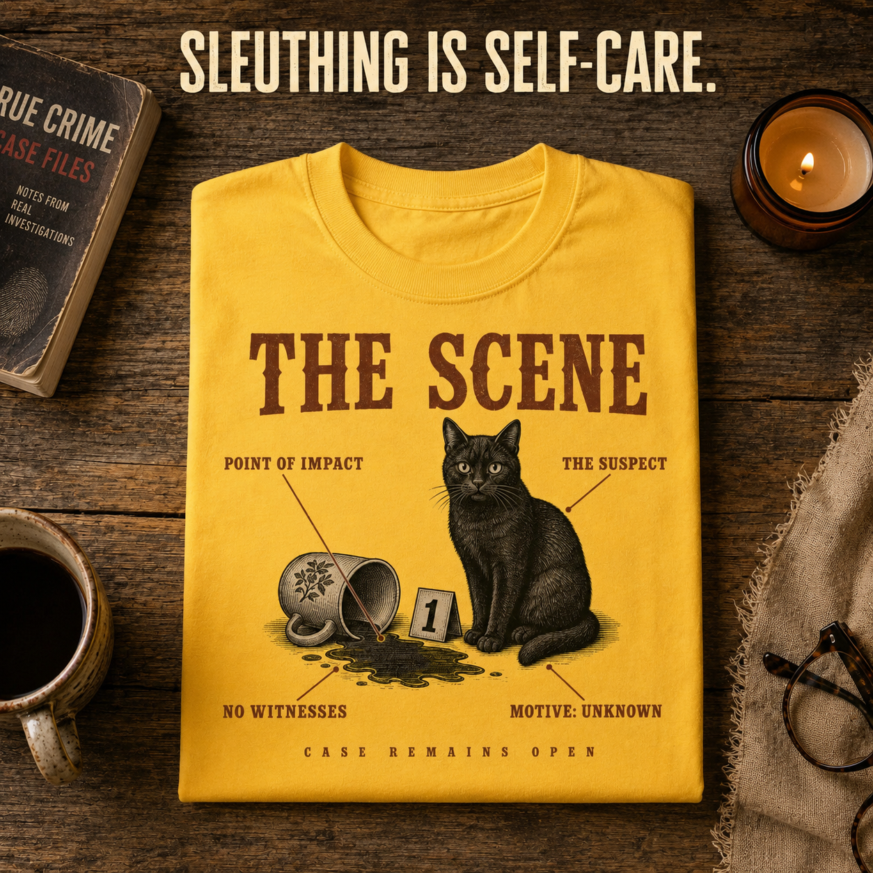 The Scene T-Shirt_folded_flatlay