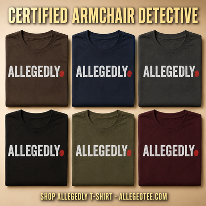 Allegedly Fingerprint T-Shirt_6color_grid