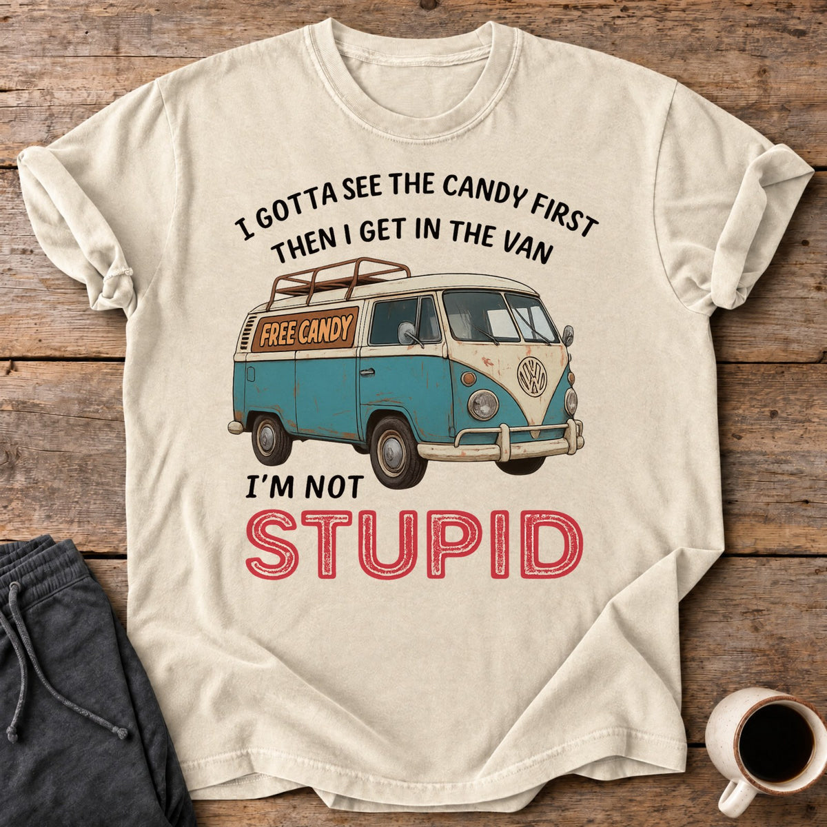 Free Candy Logic Premium Tee - Ivory