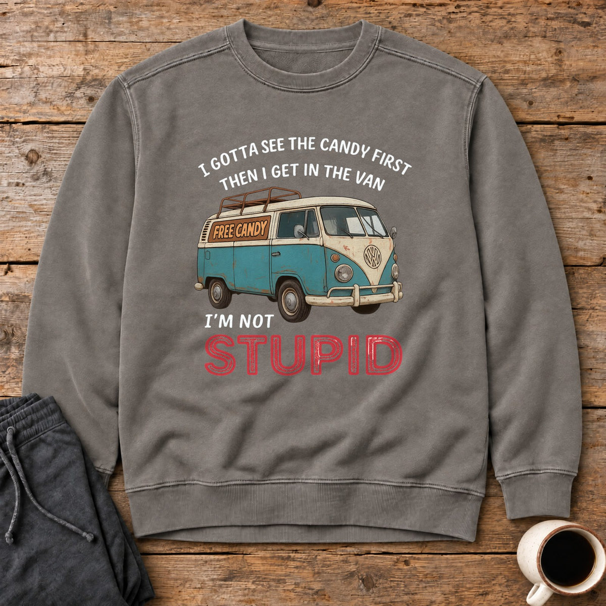 Free Candy Logic Sweatshirt - Grey