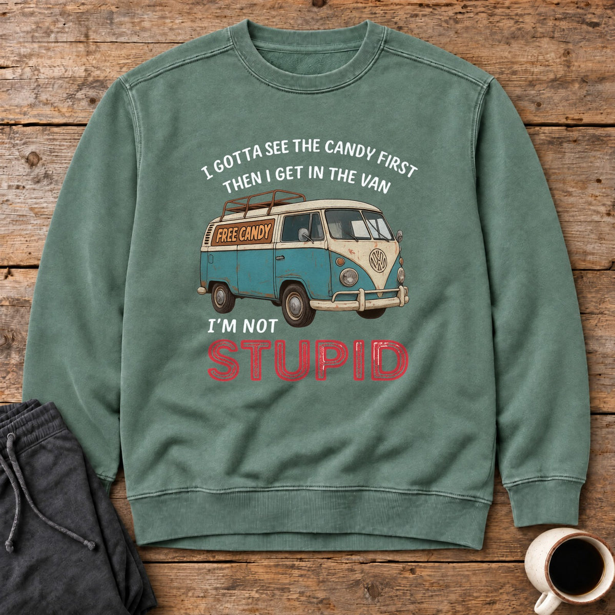 Free Candy Logic Sweatshirt - Light Green