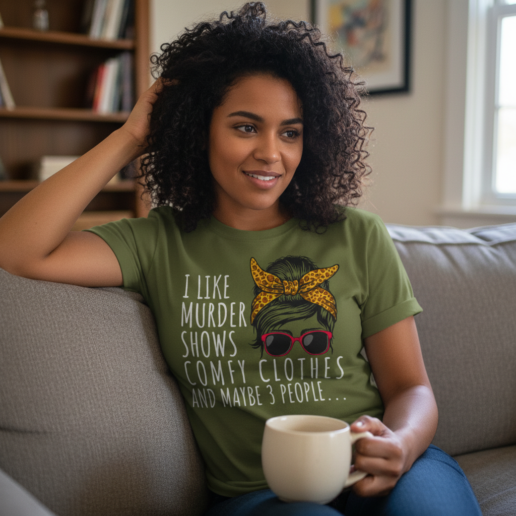 Murder Shows & Chill - T-Shirt_use