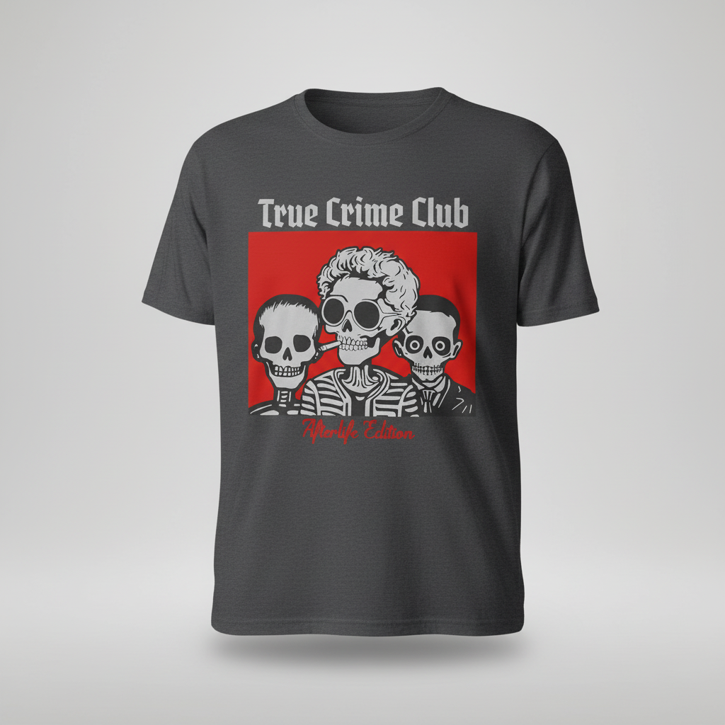 True Crime Club - Afterlife Edition T-shirt_space