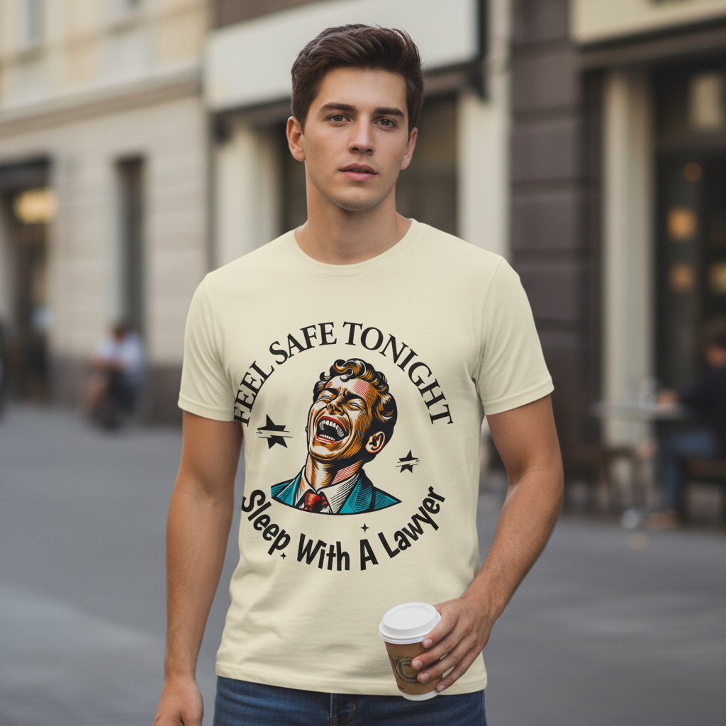 Sleep With a Lawyer T-shirt_lifestyle