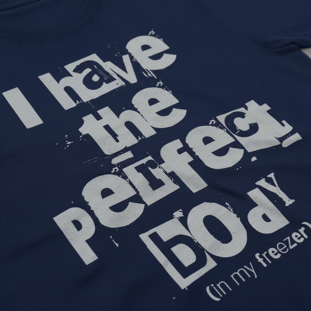 Perfectly Chilling T-shirt_closeup