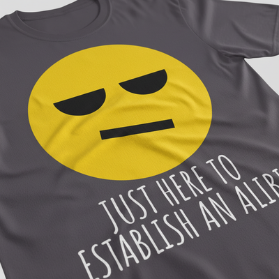 Alibi Secured T-shirt_closeup